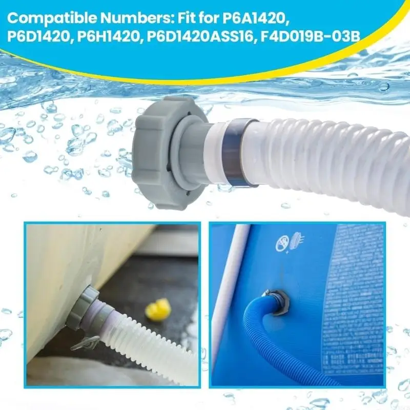 M6CB Raccord drainage piscine M6CB Connexion Remplacement pour piscine Piscine Bouet drain Connecteur Adaptateur