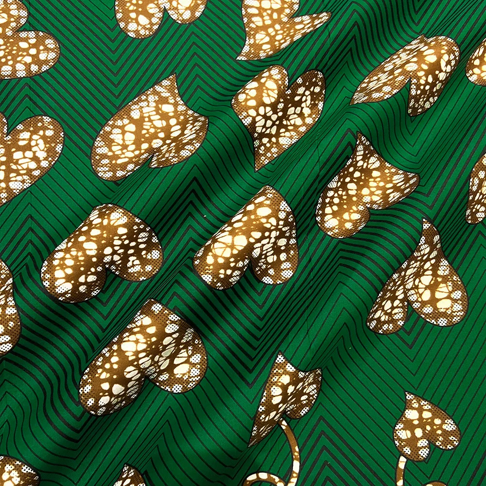 6 Yards Ankara Wax Fabric 2025 High Quality African Wax Print Fabric African Guaranteed Veritable Real Wax