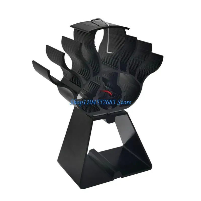 Y6GD موقد خشبي يعمل بالحرارة ومروحة خشبية للموقد الهادئ وتوفير الوقود بكفاءة