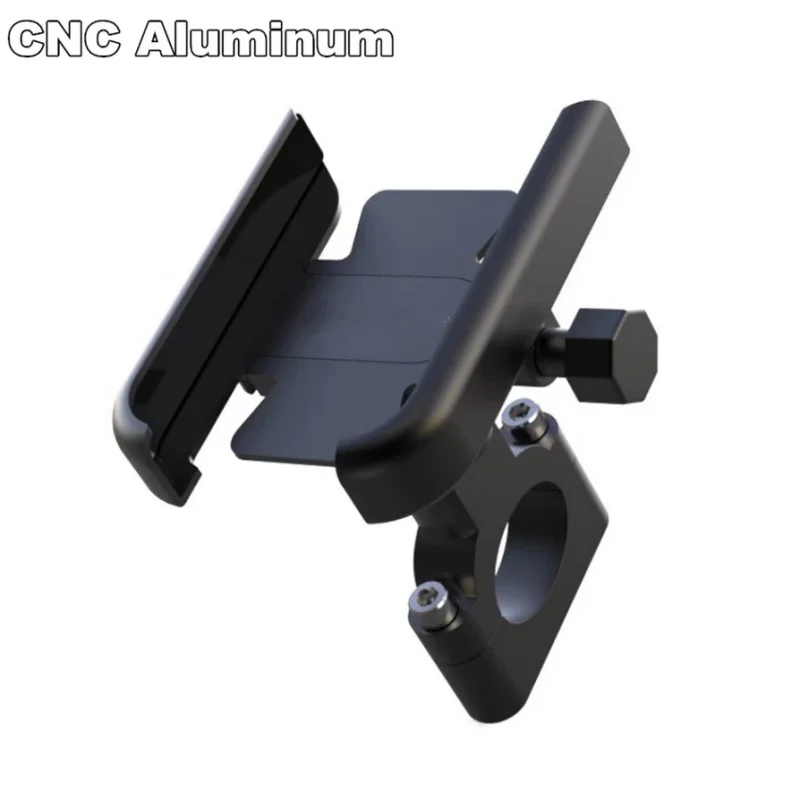 Aluminum Alloy Rearview Mirror Phone Mount for Motorcycle Electric Vehicle Bicycle - Navigation Holder Metal view 3