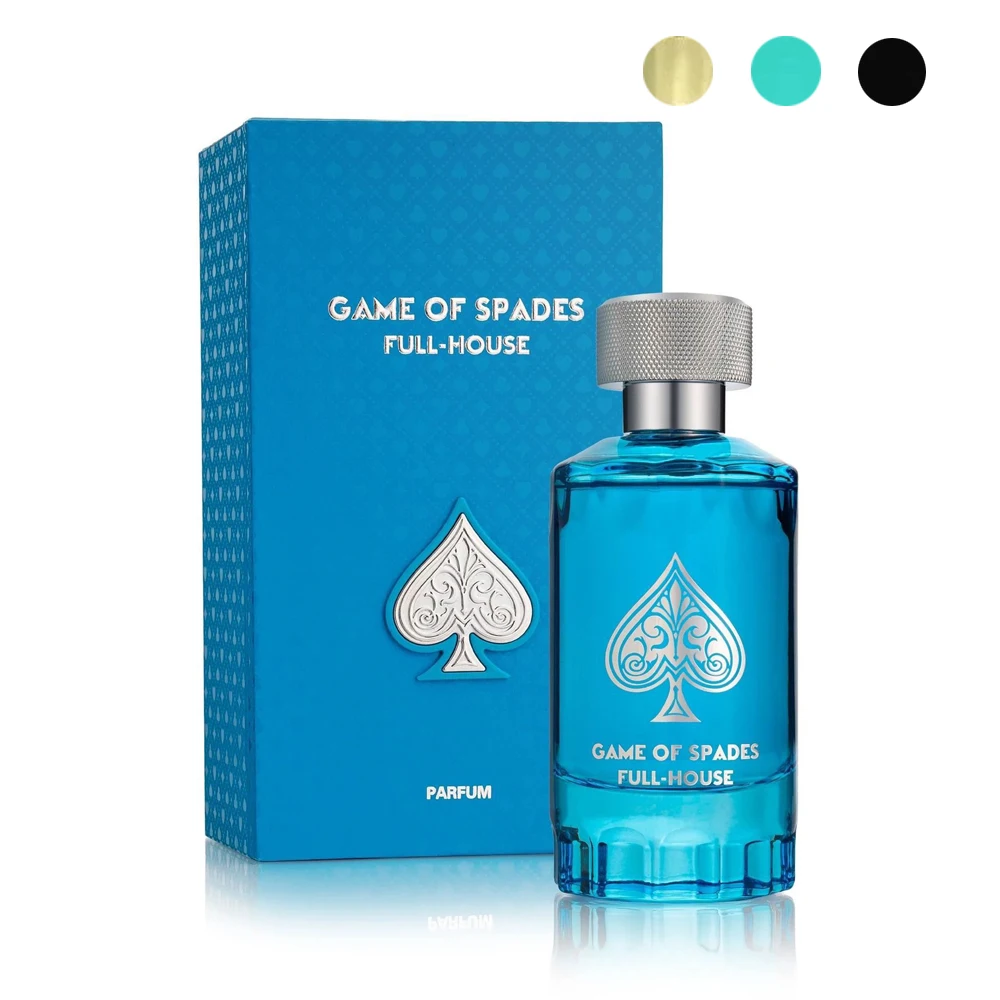eelhoe Parfum 4 Couleurs Game Of Spades Wildcard, fragrance longue durée, goût unique, parfum floral et fruité pour hommes et femmes, 5 vendus