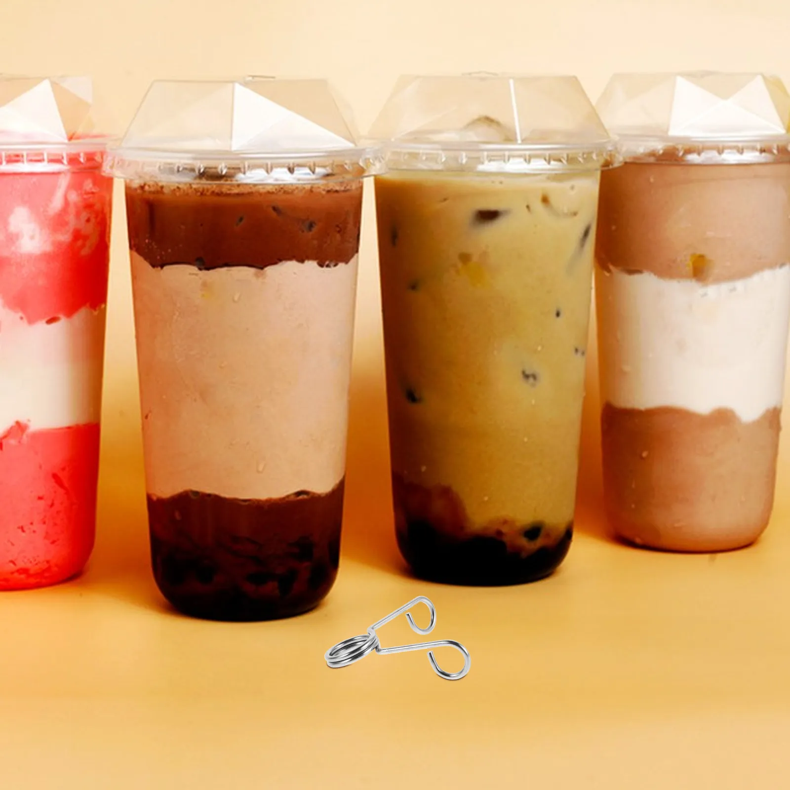 Universal Cup Sealing Machine Spring Clip Replacement Part For Bubble Tea Coffee Sealers Spring Clamp Manual Automatic