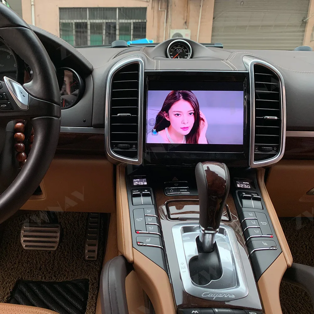 Android12 carplay 8.4 بوصة تعمل باللمس لبورشه كايين 2010-2017 سيارة لتحديد المواقع والملاحة مشغل وسائط متعددة رئيس وحدة ستيريو