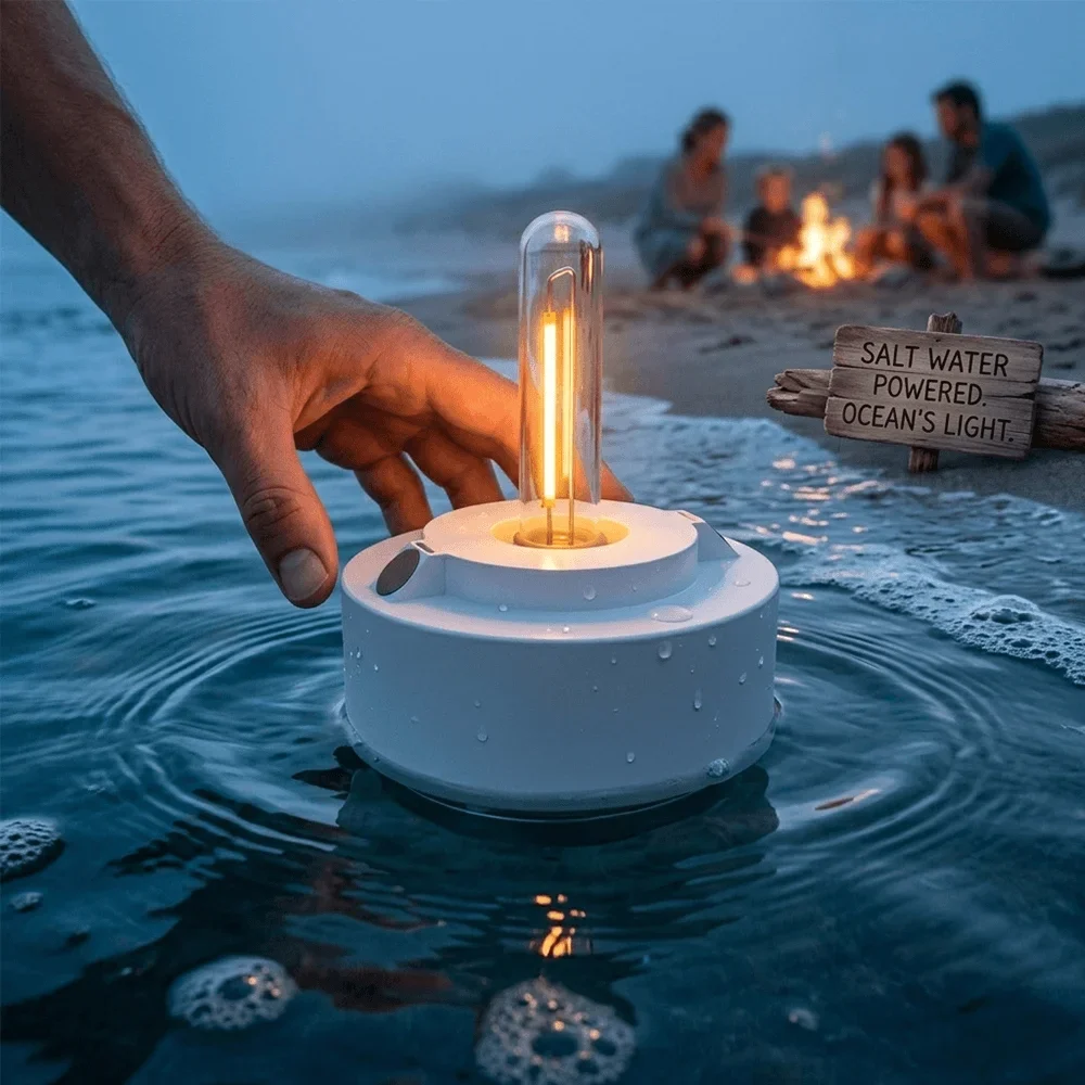 Lampe à eau salée, présentation