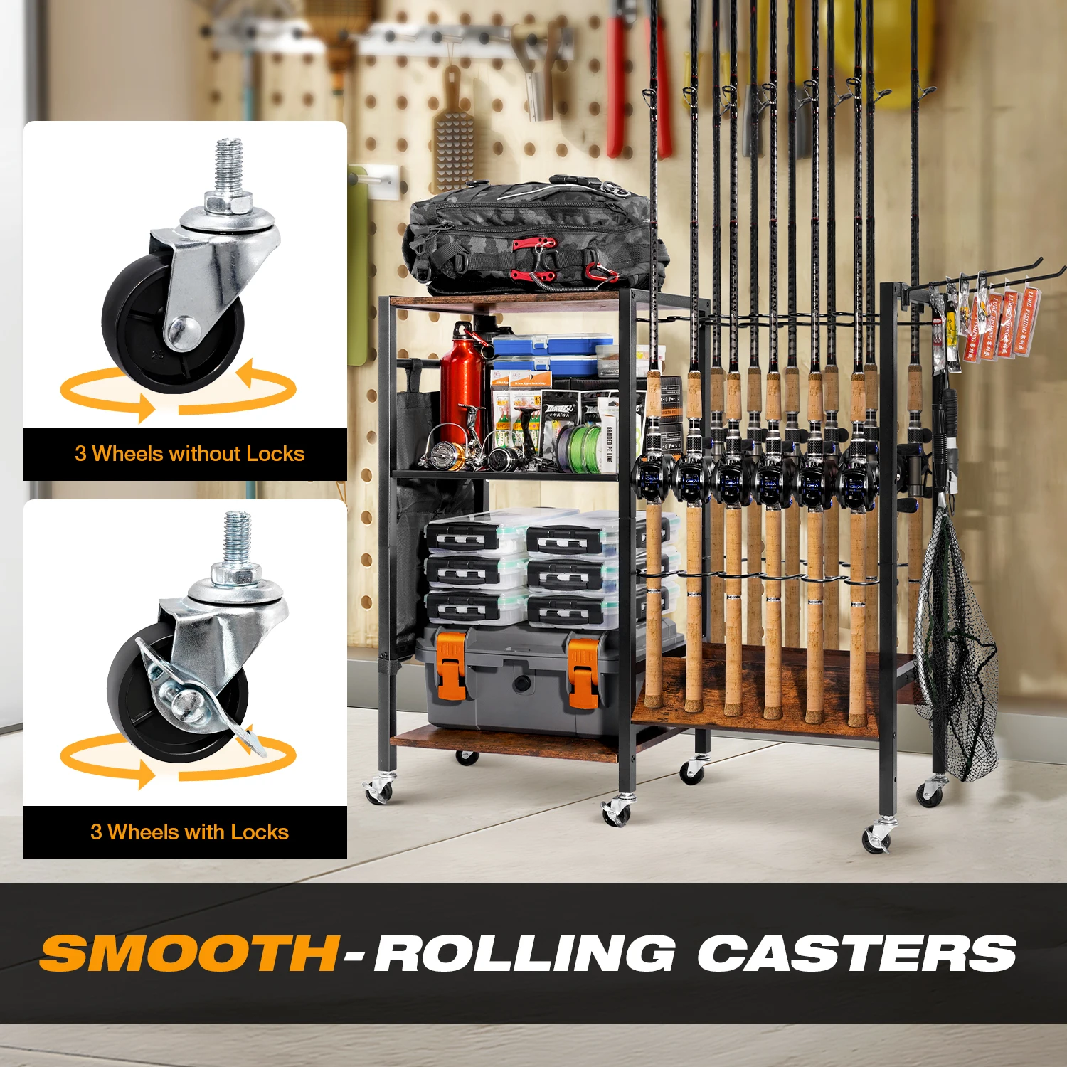 Fishing rod holder,Fishing Rod - Fishing Rod Rack 评论和价格