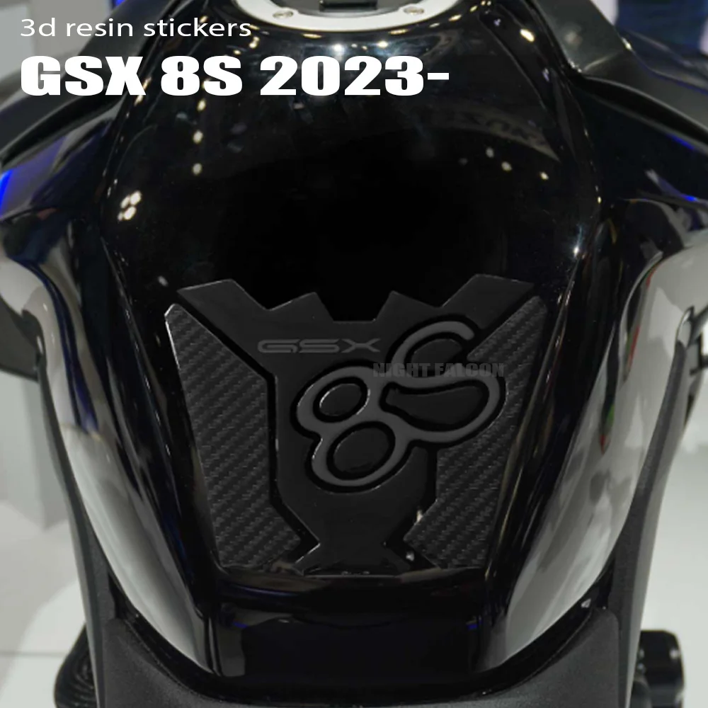 オートバイ用3Dエポキシ樹脂保護ステッカー,新品,gsx8s,スズキGSX-8S,gsx 8s,2023