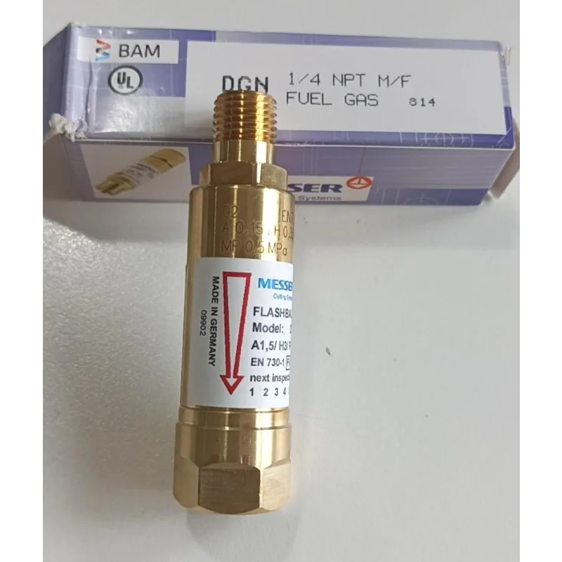 Messer thread tempering prevention fla me arre ster joint regulating valve