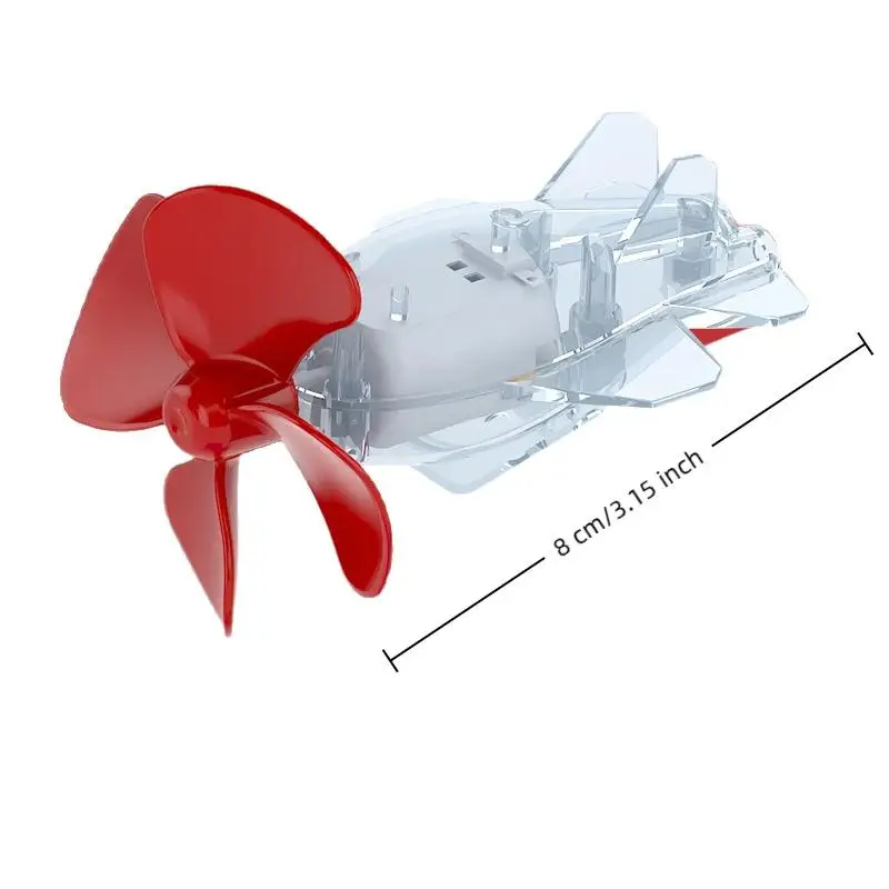 1 قطعة تعمل بالرياح LED طائرة زخرفة للدراجات النارية المقود سيارة مرآة الرؤية الخلفية في الليل الدورية LED أضواء الديكور