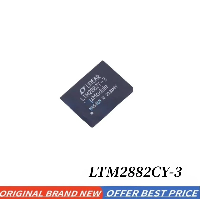 code: LTM2882Y-3 LTM2882IY-3 LTM2882CY-3 LTM2882HY-3 BGA-32 Dual Isolated RS232 µModule Transceiver + Power Chips