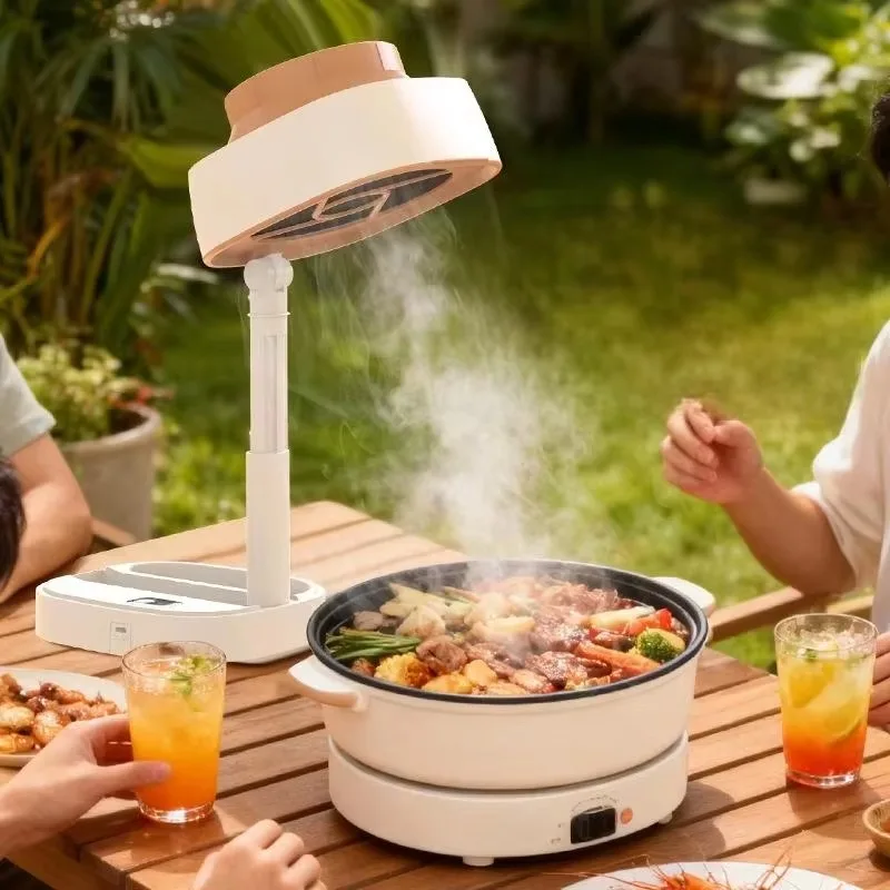 Outdoor Camping Range Hood, Small Desktop Range Hood, Portable Folding Range Hood.