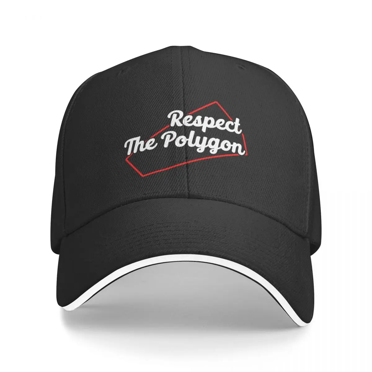 Respect The Polygon - Vintage Style Baseball Cap Sunscreen Luxury Brand For Women Men's