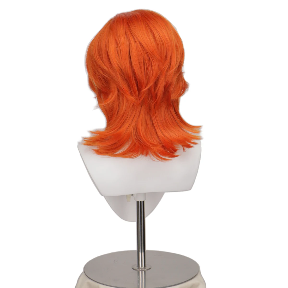 Peruka do cosplayu Nicka Wilde'a z anime, pomarańczowa peruka cosplay, odporna na ciepło peruka syntetyczna, na Halloween, karnawał, imprezę.