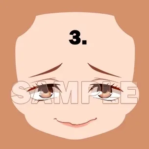 ItźKugisaki Nobara Ob11 Face Doll Adesivo per acqua fatto a mano Piastra frontale Gioco anime Accessori giocattolo cosplay