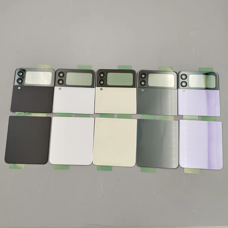 Rückglas-Batterieabdeckung für Samsung Z Flip 3 F7110 F711U F711B F711N Rückseitige Gehäuseabdeckung Ersatzteil für Galaxy Z Flip3