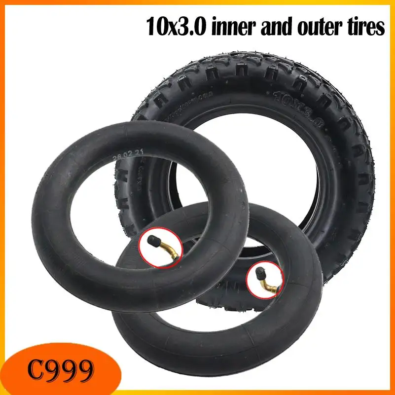 

10x3.0 Tire Inner Outer Tube for Kugoo M4 Pro Zero 10x Electric Scooter 10 Inch 10X2.50/3.0 Pneumatic Tyre