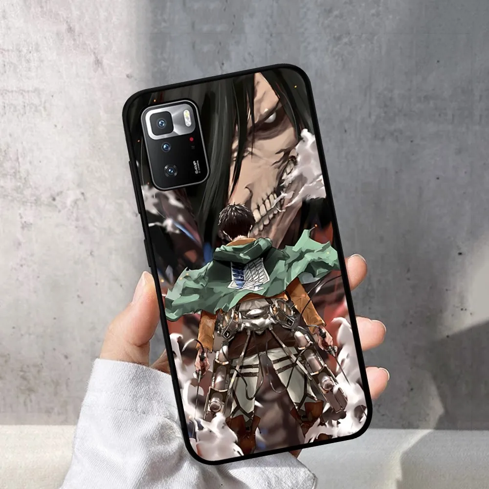 Levi Eren Jaeger Phone Case For Redmi Note 4 X 5 A 6 7 8 T 9 9S 10 11 11S 11Epro Poco M3 Pro