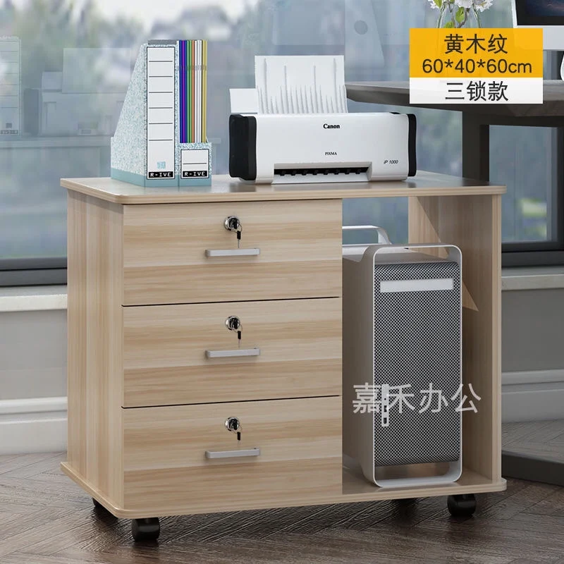 Desktop Computer Mainframe Box Bracket Base, Deschia sob a mesa Company Mainframe Box, Polia com freio para armazenamento