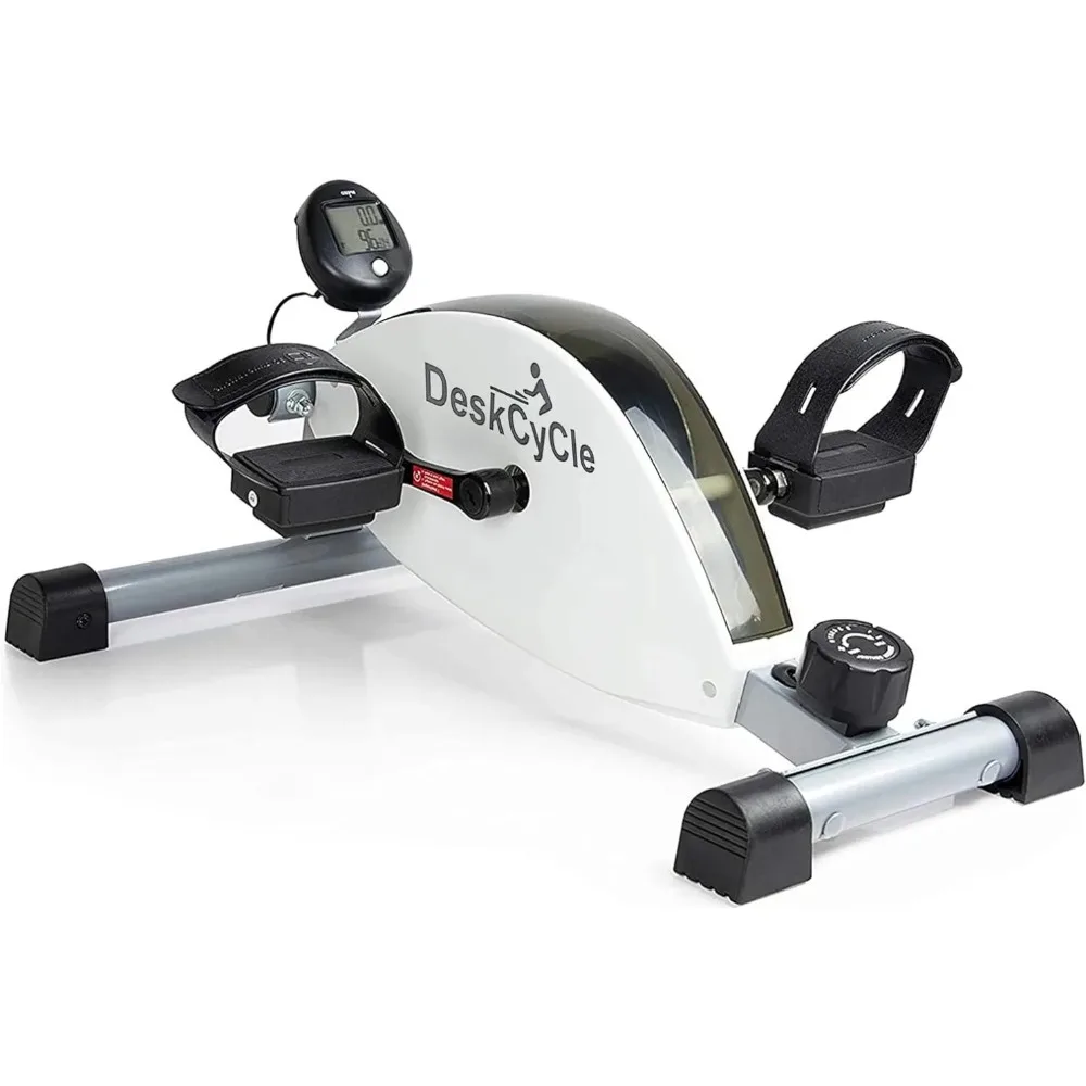 

Under Desk Bike Pedal Exerciser - Stationary Bikes for Home & Office - Standard and Adjustable Height Versions