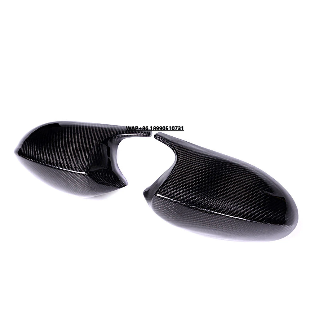 

Dry Carbon Side Door Rear View M Look Wing Mirror Housing CapsCovers for 3 Series E90 E92 E93 335i M3 2005+