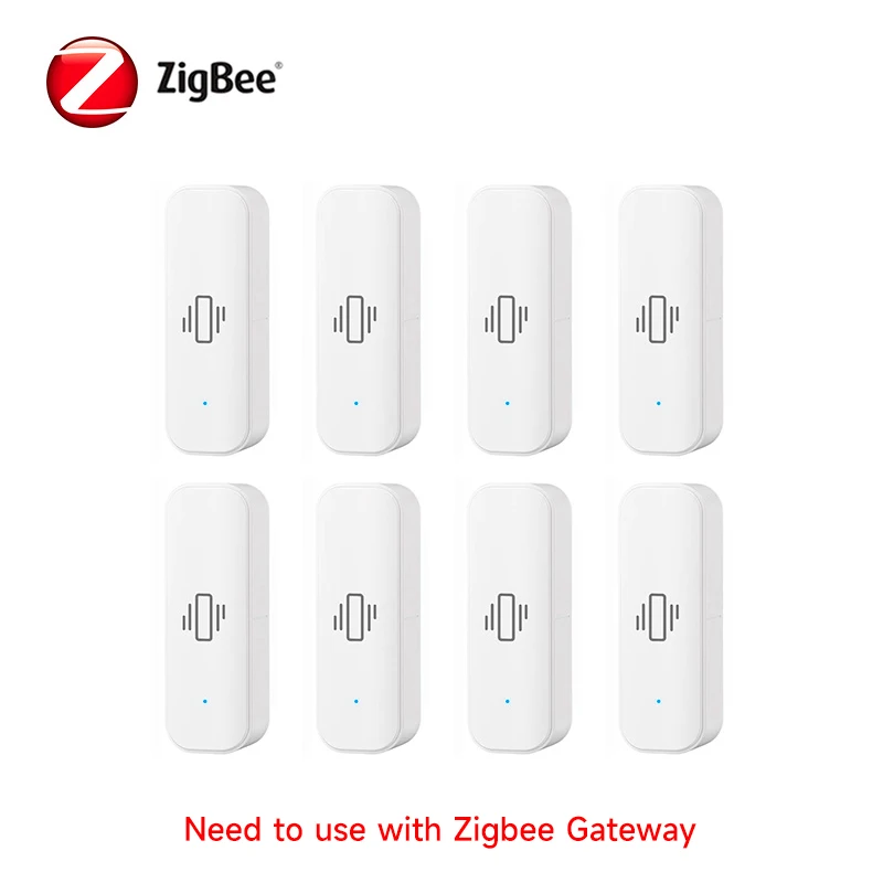 Tuya WiFi/Zigbee Smart Vibration Sensor Home Security Schutz Smartlife App Echtzeit Remote Monitor Alarm Benachrichtigung