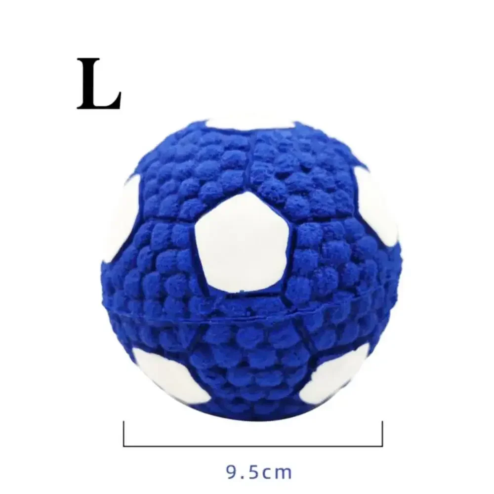 1 Stück 3er-Set Quietschende Hundespielbälle für Kleine und Große Hunde Bissresistent Zahnpflege-Kauspielzeug Interaktiver Welpen-Spielball – Detail 14