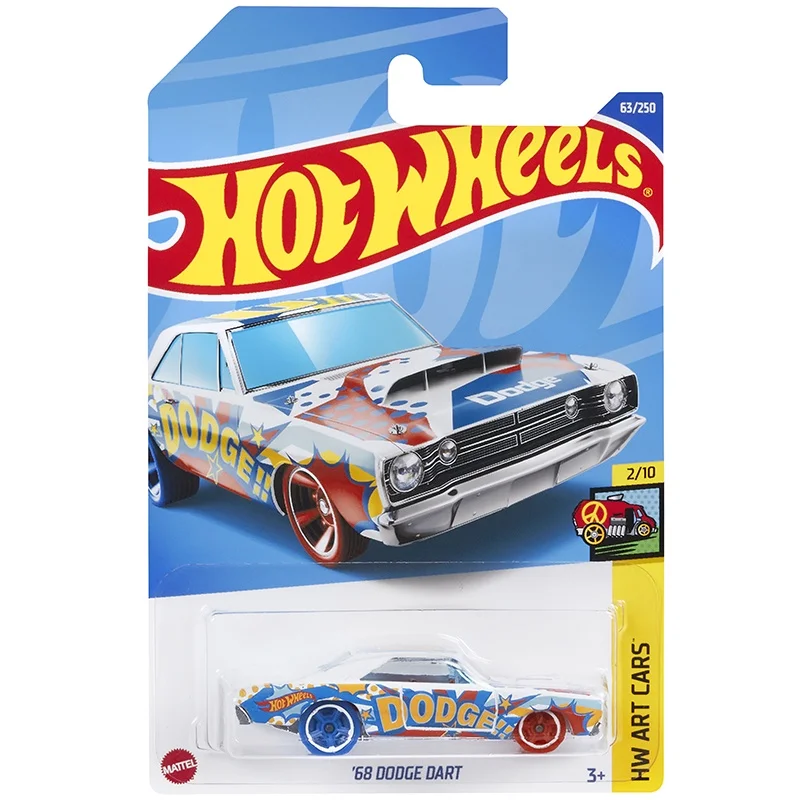 Hot Wheels 1:64 68 dodge dart seires Collection of die cast alloy trolley model ornaments