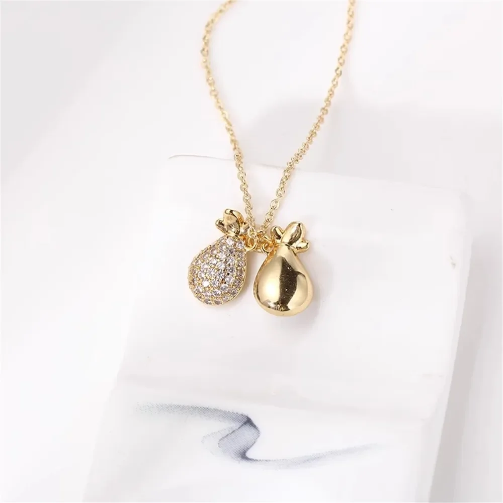 DIY Gold-Plated Pearl Pendant Setting, Handmade Jewelry Crafting Accessories Jewelry Findings No Pearl No Chain