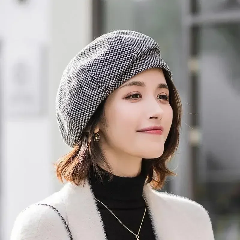 Thumbnail 2 - #43 New Wool Beret Hats Arrivals