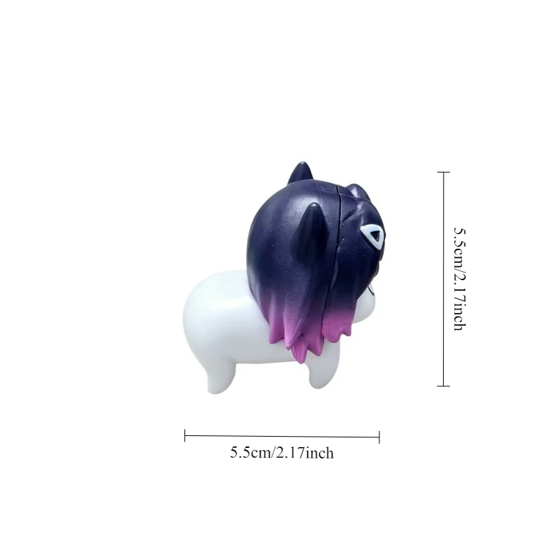 5.5cm Game Valorant Clove Figure Model Cute Figurine Ornament Decoration Collection Toys Birthday Gifts view 5