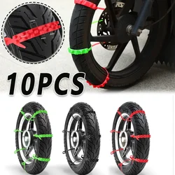 Car Tire Chains Universal Emergency Tire Traction Chain Anti slip Tie Safety Belt Snow Chains Motorcycle Accessories For Snow