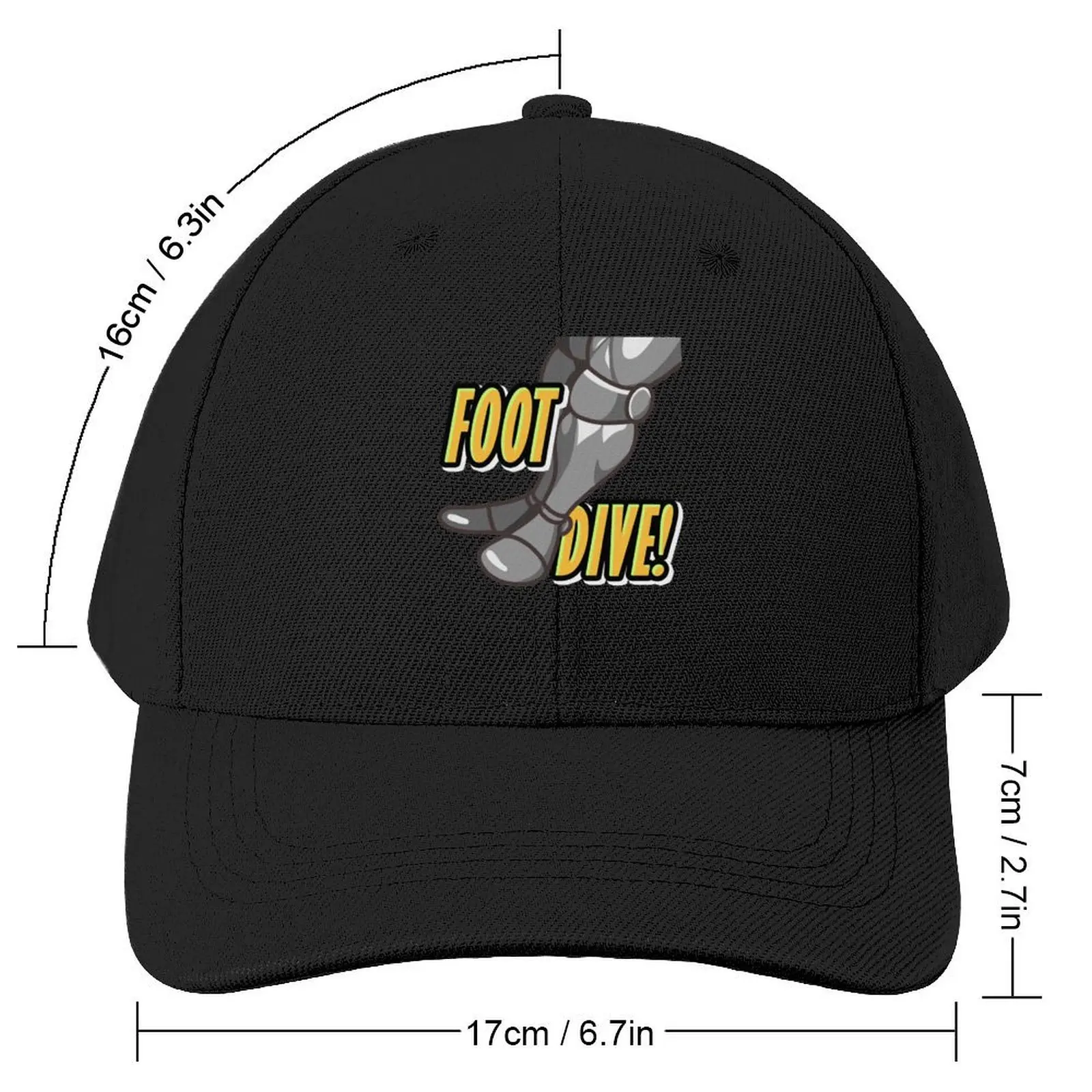 Foot Dive Baseball Cap fashionable Sunscreen Hip Hop Golf Wear Women's Hats For The Sun Men's