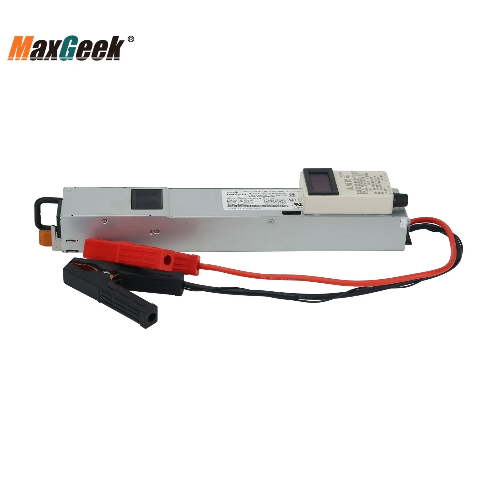 Maxgeek 2.6V-14.7V 1A-50A Second Hand Lifepo4 Lithium Battery Charger w/ Screen Adjustable Voltage Current