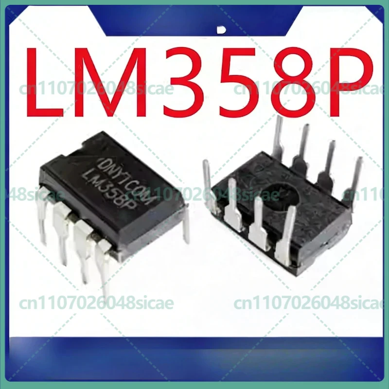 

100 шт./лот LM358P DIP8 LM358 LM358N Операционный усилитель, двойной ОУ, новый