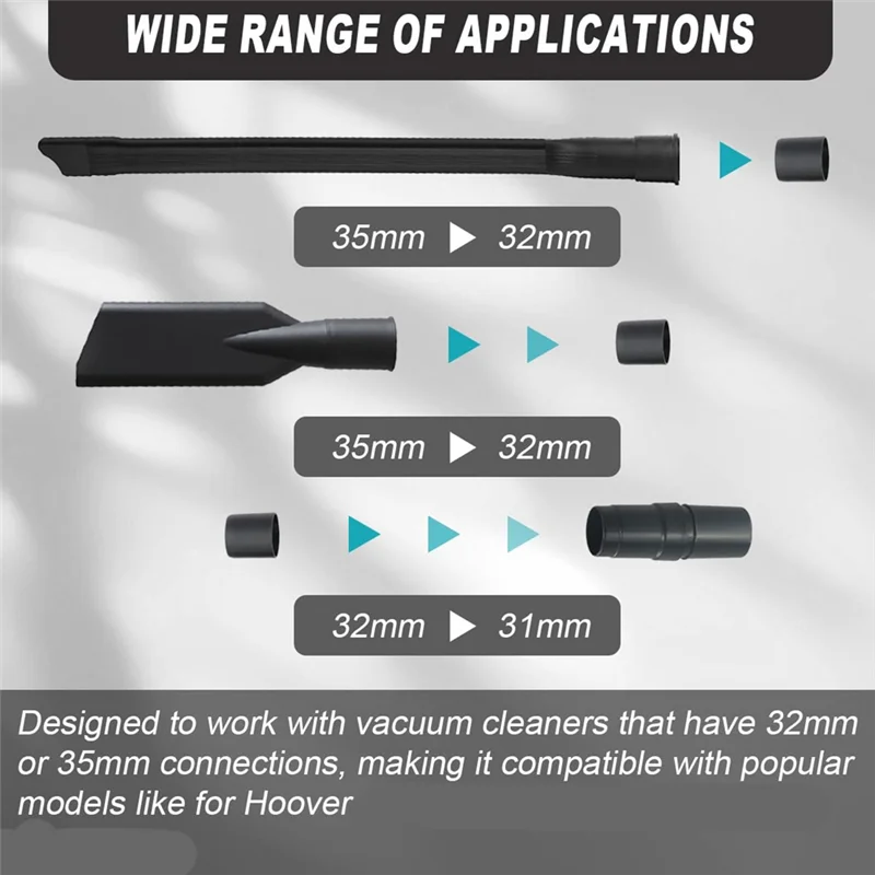 ABUD-Flexible Bocchetta a lancia Attacco universale per ugello di prolunga extra lungo per aspirapolvere Hoover/Numatico, modelli multipli