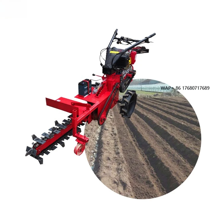Trenching Machine Chain Trencher Mini Trencher Machine Ditcher Machine