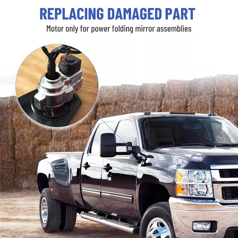 

GM0817558 20756891 1 PAIR Car POWER FOLD MIRROR MOTOR For CADILLAC GMC 2007-2013