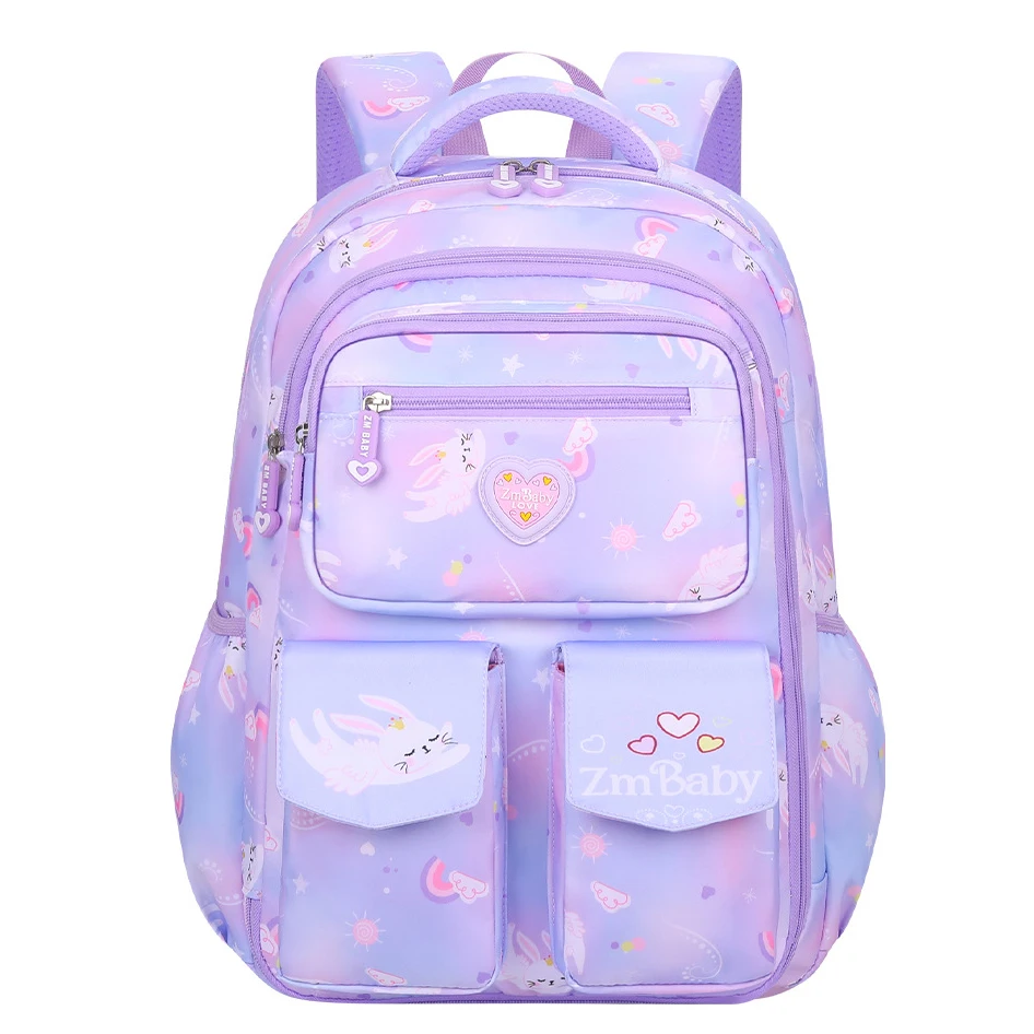 4 Color Nylon Waterproof Kids School Backpacks for Teenage Boys Girls Primary Children School Bags Boy Child Book Bags Grade 1-6