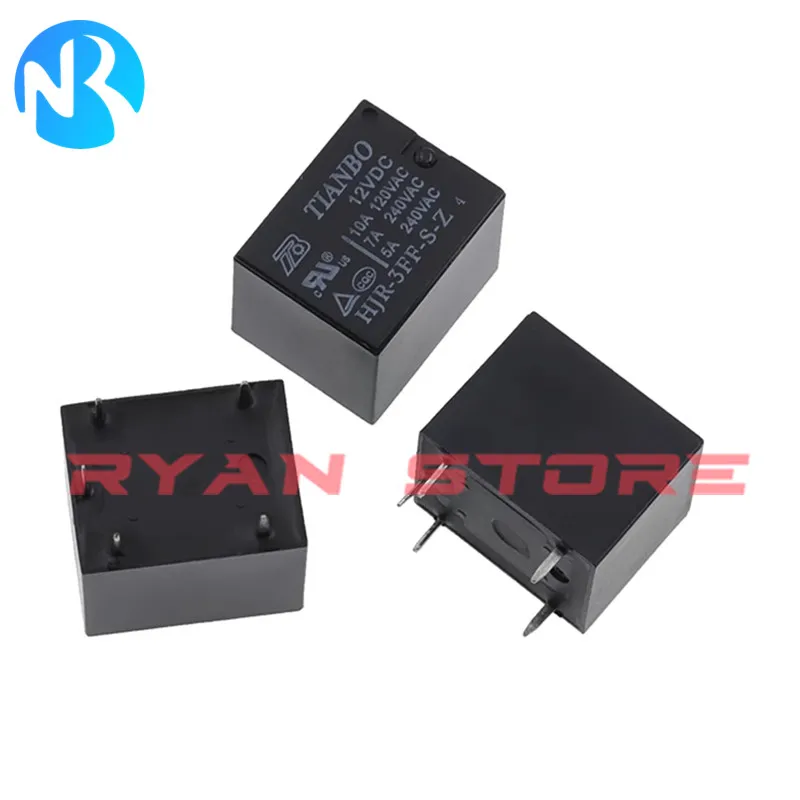 5PCS Relay HJR-4102E-L 4102 L HJR-3FF-S-Z HJR 3FF S H 5VDC 12V 24VDC HJR-21FF-SZ HJR1-2C-L HJR-21FF S H DC5V 12V 24VDC 4Pin 5Pin