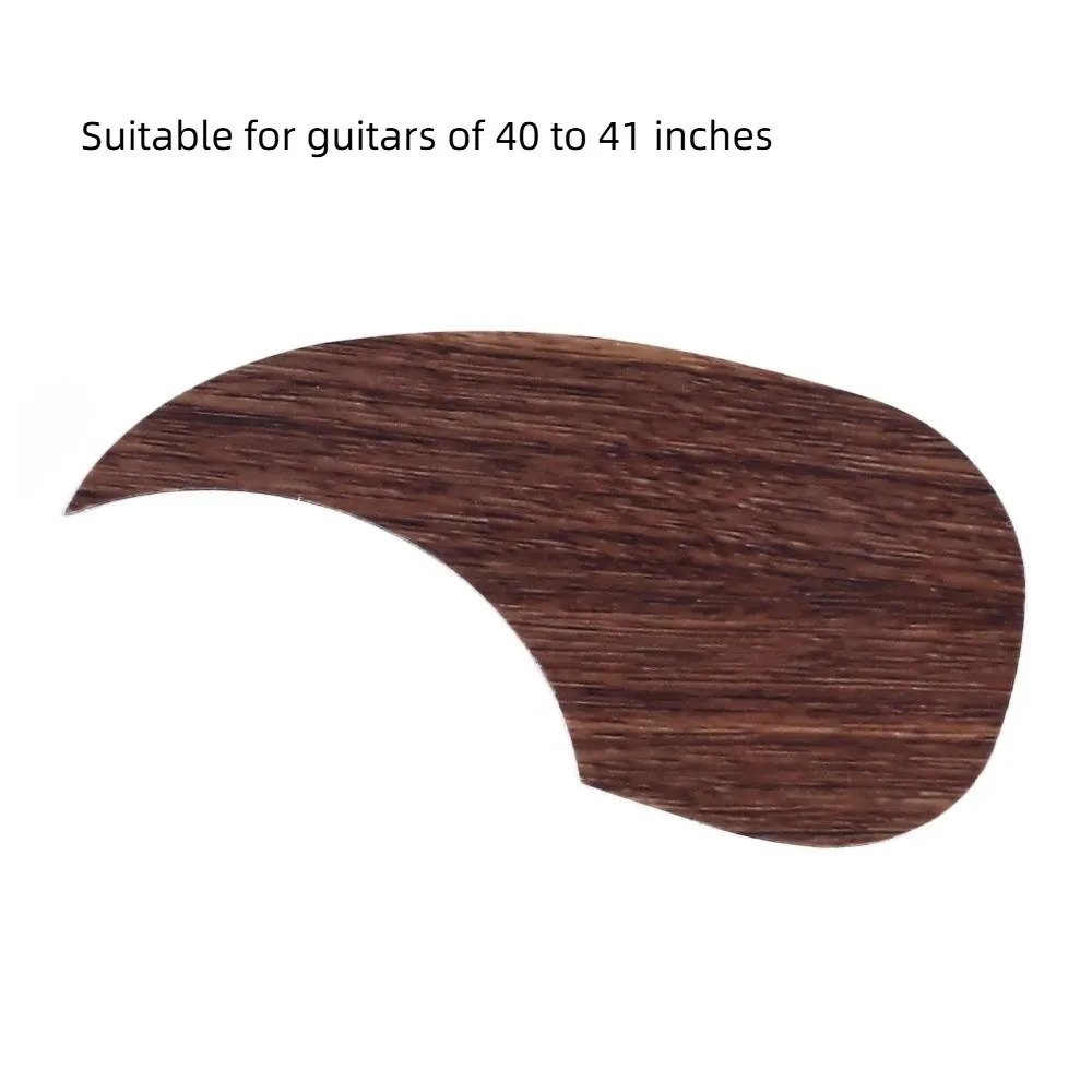 Golpeador acústico 3D imitación madera – Forma gota para guitarra - imagen 4