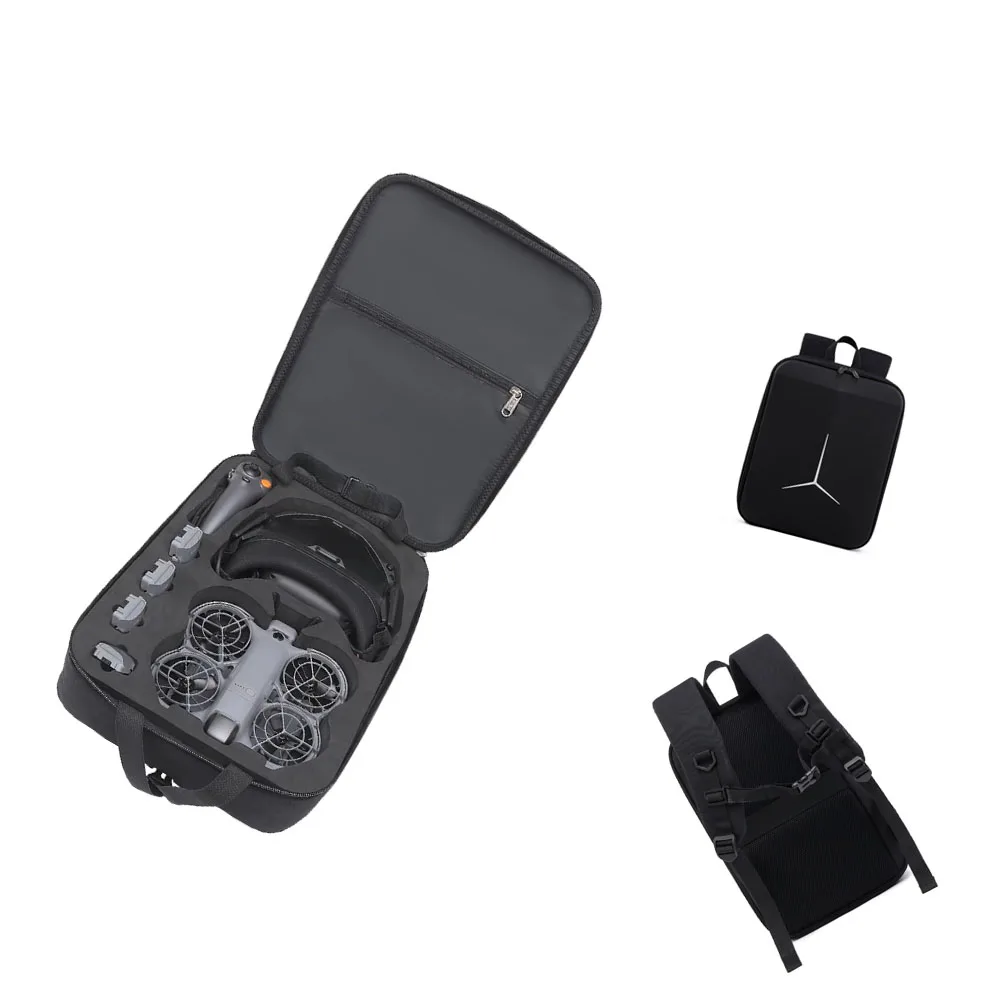 

For DJI NEO 2 High-Capacity Storage Bag Goggles N3 Storage Bag Hard-Shell Protection