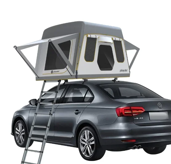 

Inflatable Car Canvas Roof Top Tent Soft Shell Camping Rooftop Tents Gazebo