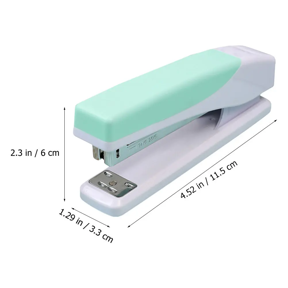 Two-Tone Large Capacity Stapler Office Desk Desktop Labor-Saving Multi-Function Portable Stapler for School Home Office Binding