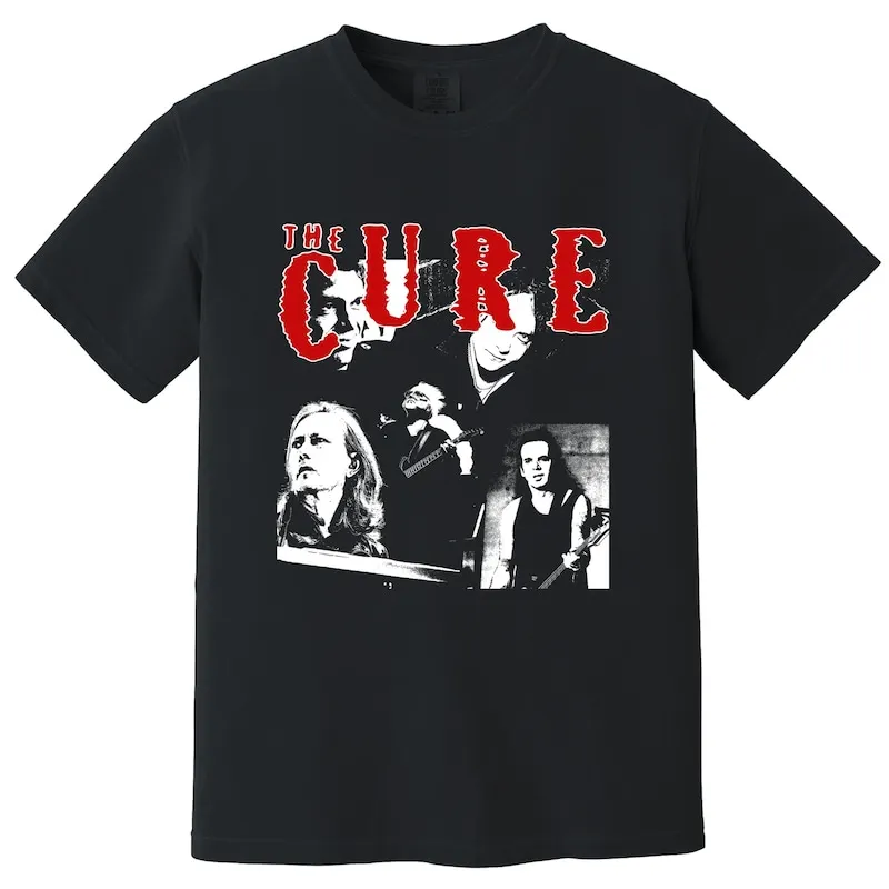 The Cure T Shirt - 80s band tee, Robert Smith, Disintegration, Kiss Me, The Head on the Door, Just Like Heaven, Joy Division