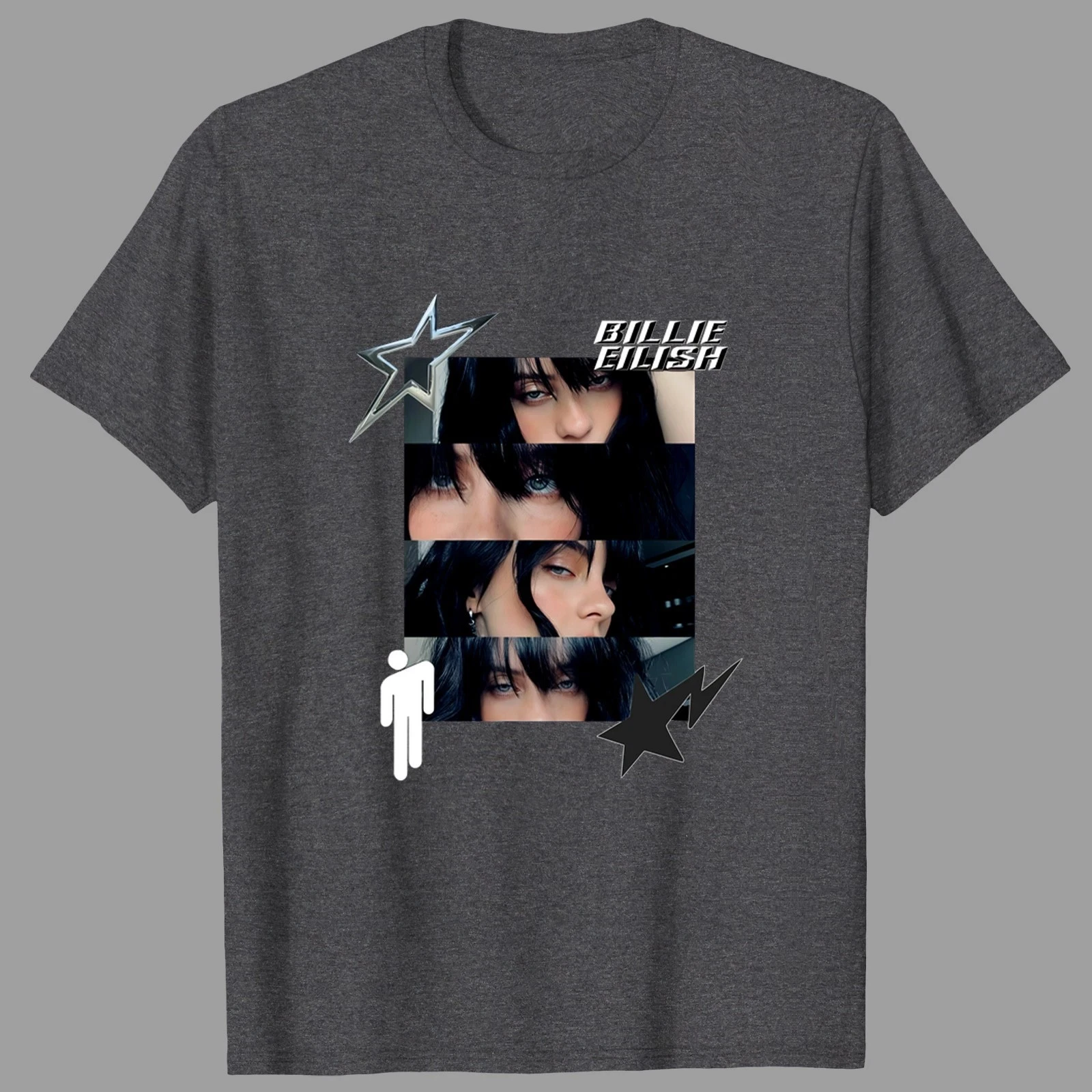 2025 بيلي إيليش هيت مي جولة الموسيقى الصلبة التي شيرت متعدد الألوان حجم S-4XL الراقية الفاخرة لكل من الرجال والنساء أفضل Y2k الصيف