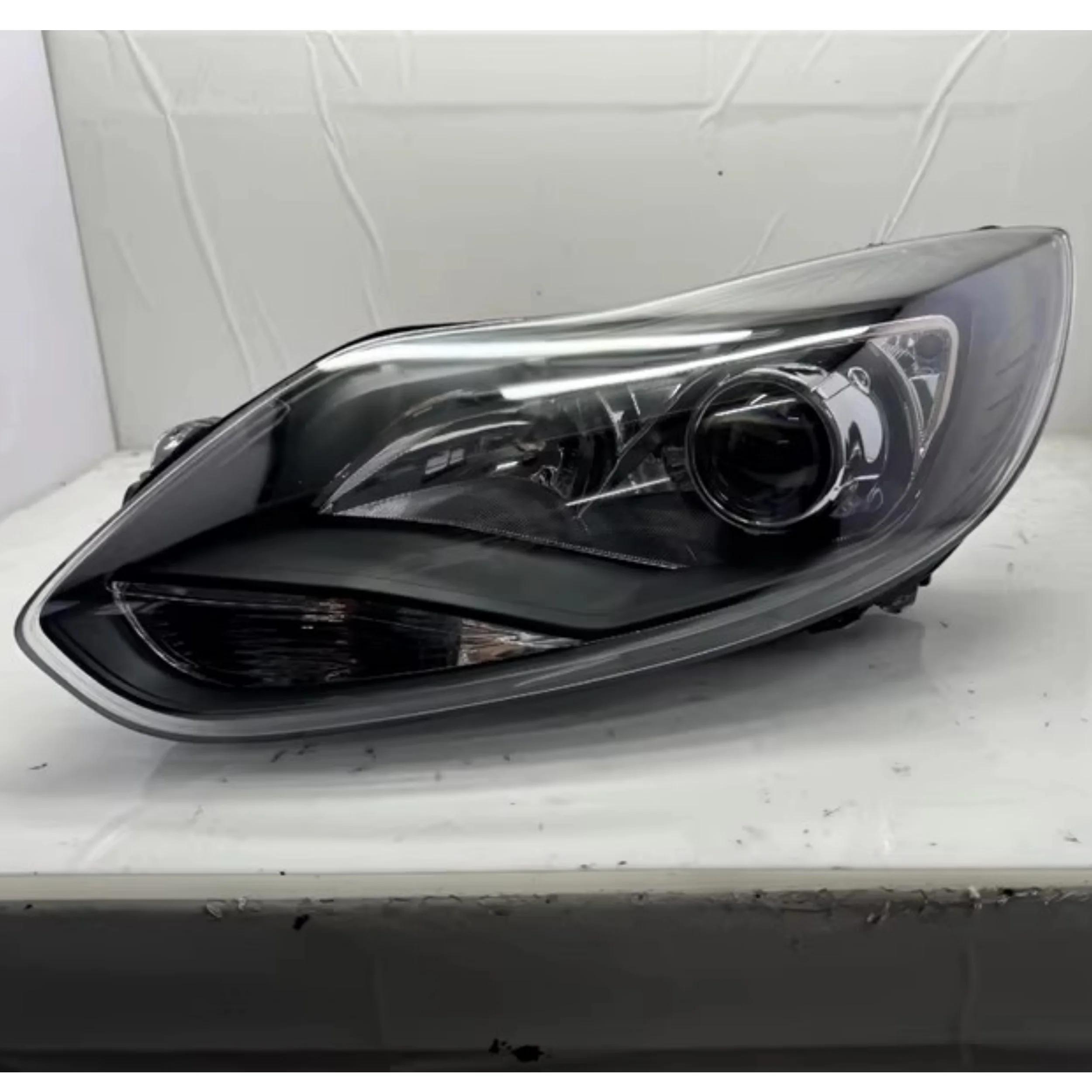 LED Headlight Assembly for Ford Focus 12-14 modified Headlamp DRL Daytime Running Light High Low beam