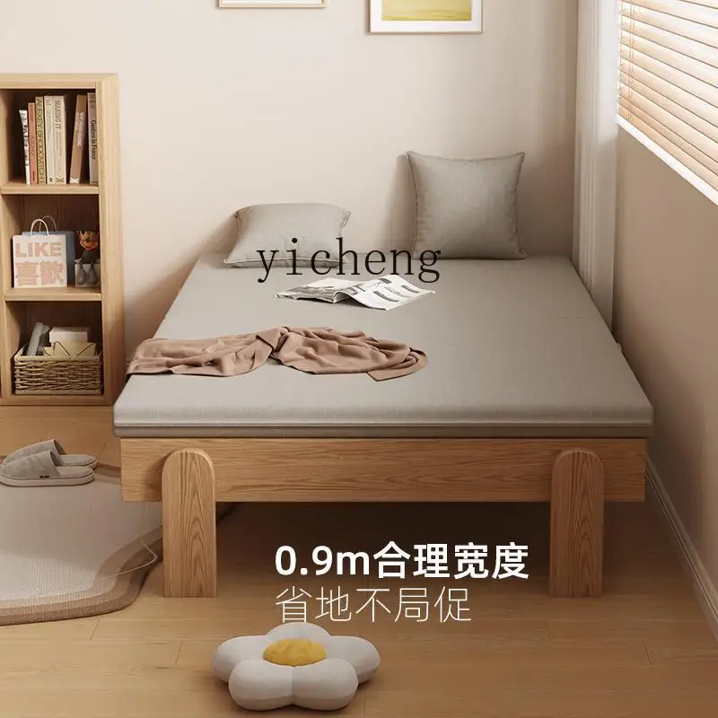 ZK Sofa Bed Modern Simple Foldable Single Bed Extendable Living Room Dual-use Double Sofa Bed desk decoration view 2