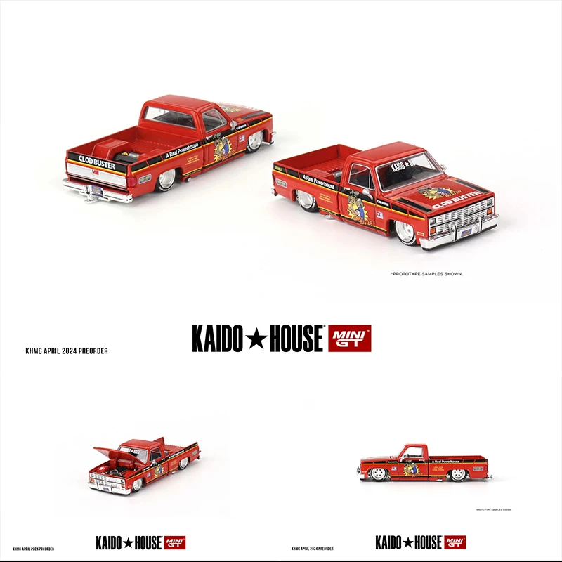 MINIGT KHMG126 In Stock 1:64 CIVIC EF9 V1 Openable Hood Diecast Diorama Car Model Kaido House