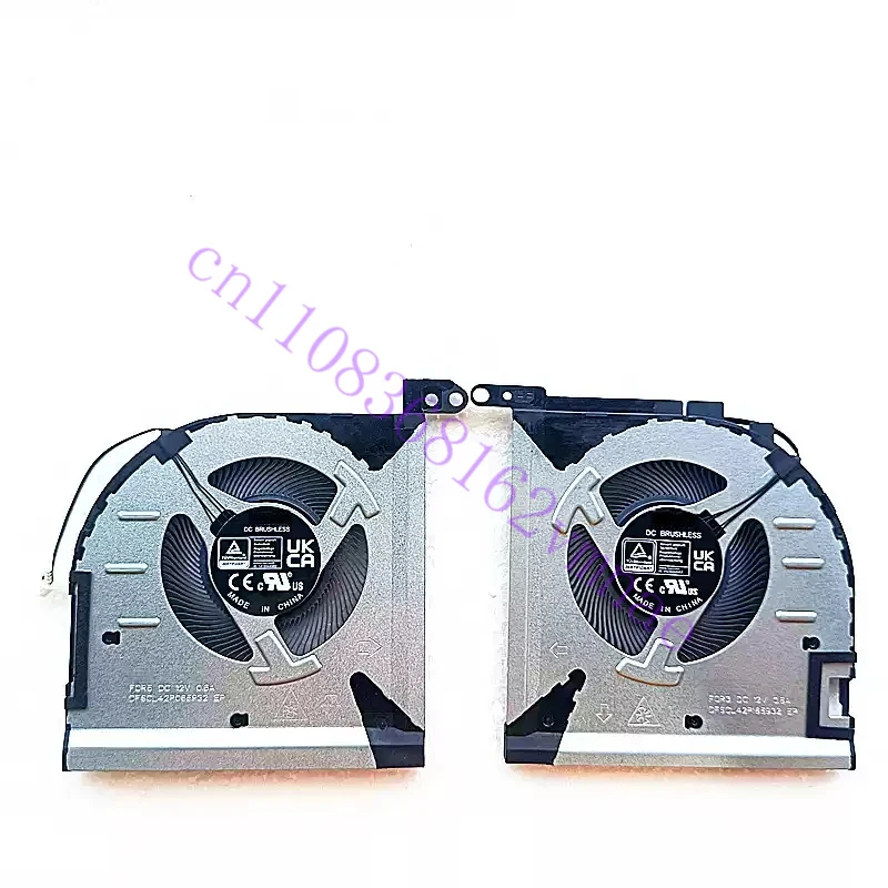 Notebook PC Cooler CPU GPU Fan For Lenovo Legion S7 16IRH8 82Y3 16APH8 82Y4 Laptop Processor Cooling Fans 5H40S20943