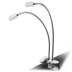 Oświetlacz mikroskopu LED typu zaciskowego Regulowany reflektor boczny Lampa wypełniająca 5V do kamery z mikroskopem wideo HDMI USB VGA