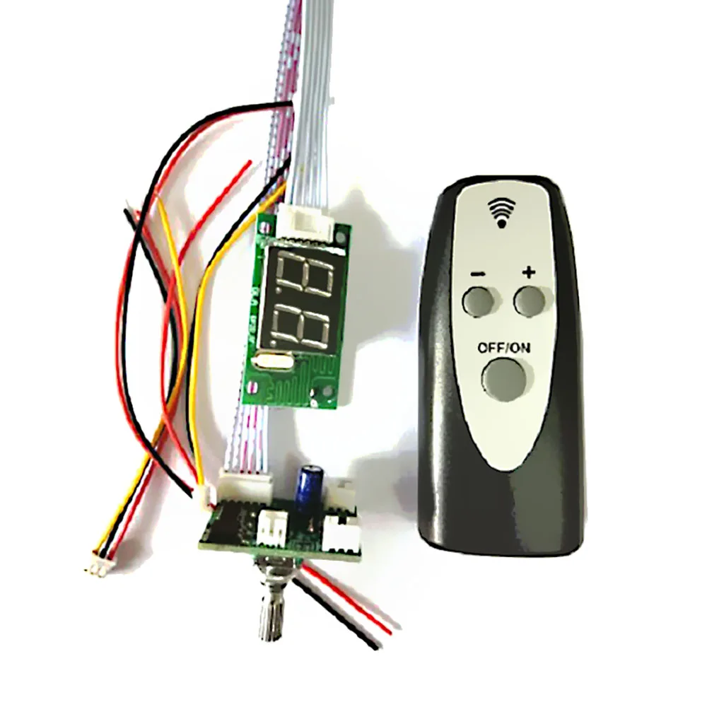 Imagem -05 - Controle Remoto Duplo Potenciômetro Digital Volume Tone Display Led rf Infravermelho Amplificador de Potência Áudio 100k 50k